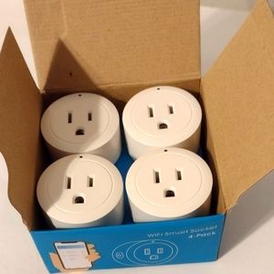 WiFi Smart Socket 4-Pack
